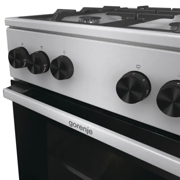 Плита Gorenje GG5A11XF Газовая/ Нержавеющая сталь/ Черный photo 8