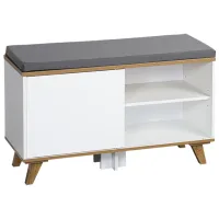 Тумба для обуви Kesper 15942 48 x 77 x 30см /White /Белый
