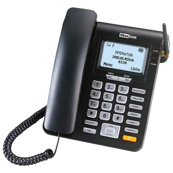 Maxcom MM28DHS Black photo 1