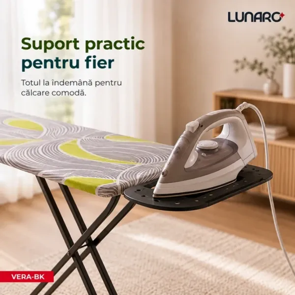 Masă de călcat Lunaro VERA-BK Clasic/ Multicolor photo 4