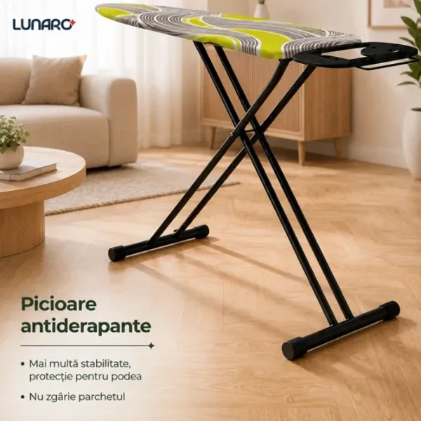 Masă de călcat Lunaro VERA-BK Clasic/ Multicolor photo 9