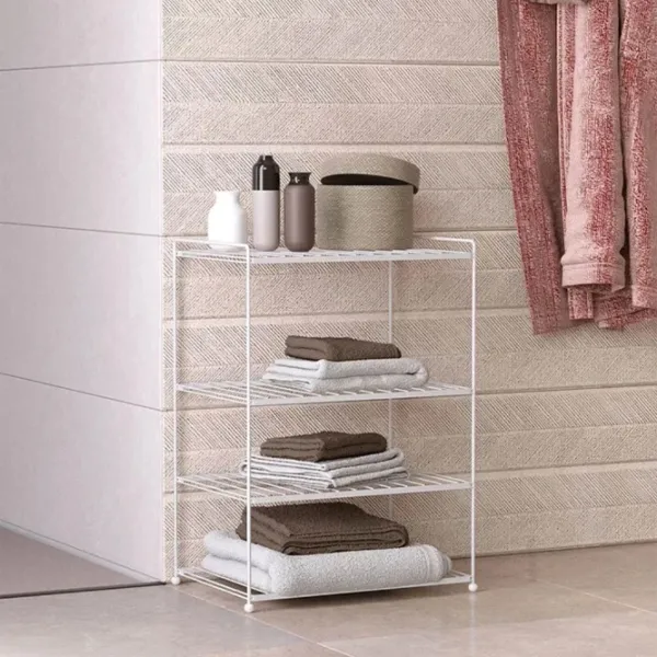 Etajeră pentru încălțăminte Teknotel EG206 60 x 43 x 30 /White /White photo 2