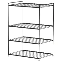 Etajeră pentru încălțăminte Teknotel EG206 60 x 43 x 30 /Negru /Black