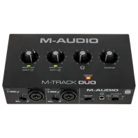Interfață audio M-Audio M-Track DUO 48 kHz / / Black