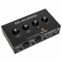 Interfață audio M-Audio M-Track DUO 48 kHz / / Black photo 4