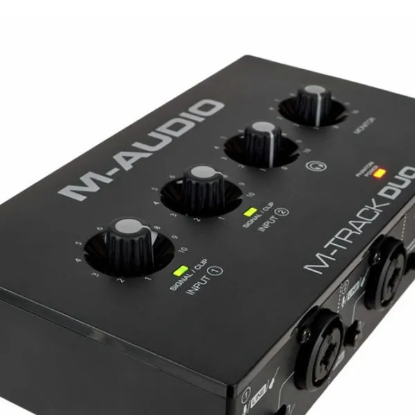 Interfață audio M-Audio M-Track DUO 48 kHz / / Black photo 5