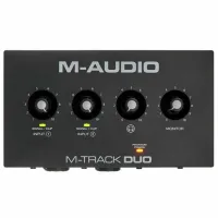 Interfață audio M-Audio M-Track DUO 48 kHz / / Black photo 6