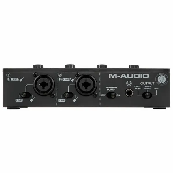 Interfață audio M-Audio M-Track DUO 48 kHz / / Black photo 7