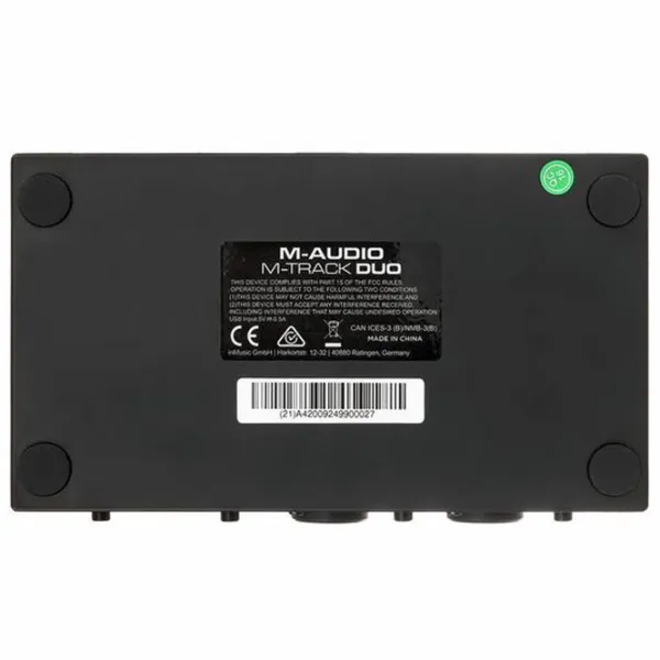 Interfață audio M-Audio M-Track DUO 48 kHz / / Black photo 9