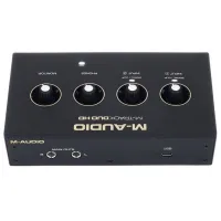 Interfață audio M-Audio M-track Duo HD 192 kHz / / Black photo 2