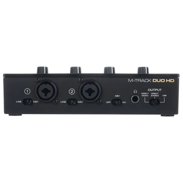 Interfață audio M-Audio M-track Duo HD 192 kHz / / Black photo 5
