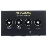 Interfață audio M-Audio M-track Duo HD 192 kHz / / Black photo 6