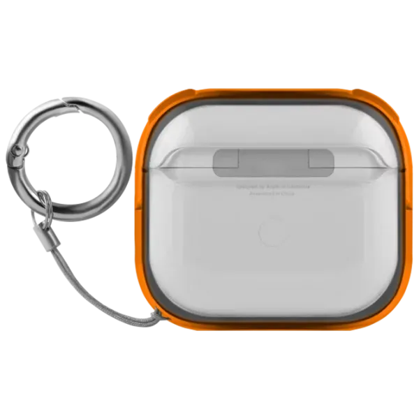 Husă pentru căști Apple AirPods 4 (Air Bump) Proove / Silicon / Orange photo 3