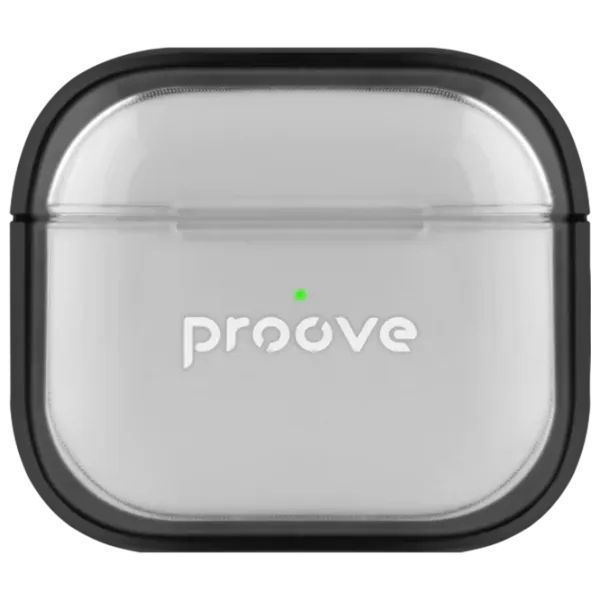 Husă pentru căști Apple AirPods 4 (Air Bump) Proove / Silicon / Black photo 1