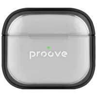 Husă pentru căști Apple AirPods 4 (Air Bump) Proove / Silicon / Black