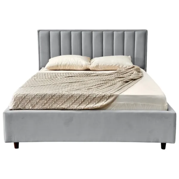 Кровать Crinela Lux Estela Laguna 42 180 x 200 см / Фанера / Светло Серый photo 2
