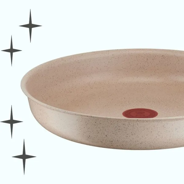 Set de tigăi Tefal Ingenio Delight L7839043 Universală / 24 cm / Beige photo 4