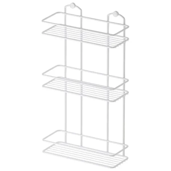 Raft pentru baie Teknotel BK019 Oțel inoxidabil / White photo 1