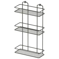 Raft pentru baie Teknotel BK019 Oțel inoxidabil / Black