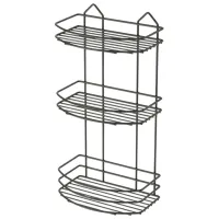 Raft pentru baie Teknotel BK009 Oțel inoxidabil / Black