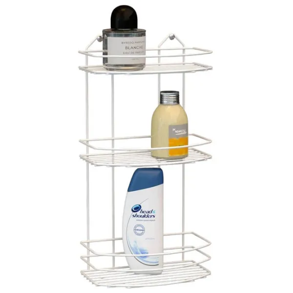 Raft pentru baie Teknotel BK009 Oțel inoxidabil / White photo 1
