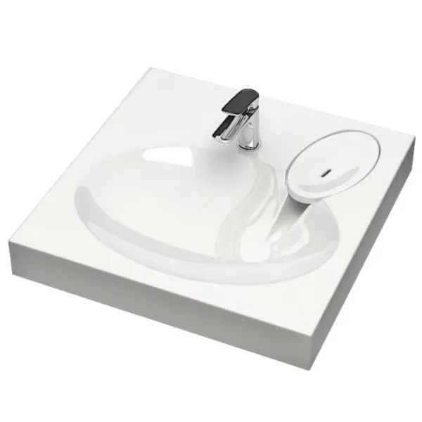 Lavoar Marrbaxx V005 Pătrată / Deasupra mașinii de spălat / White photo 1