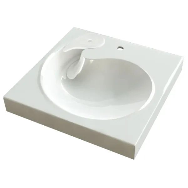 Lavoar Marrbaxx V060 Pătrată / Deasupra mașinii de spălat / White photo 1