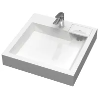 Lavoar Marrbaxx V061 Pătrată / Deasupra mașinii de spălat / White
