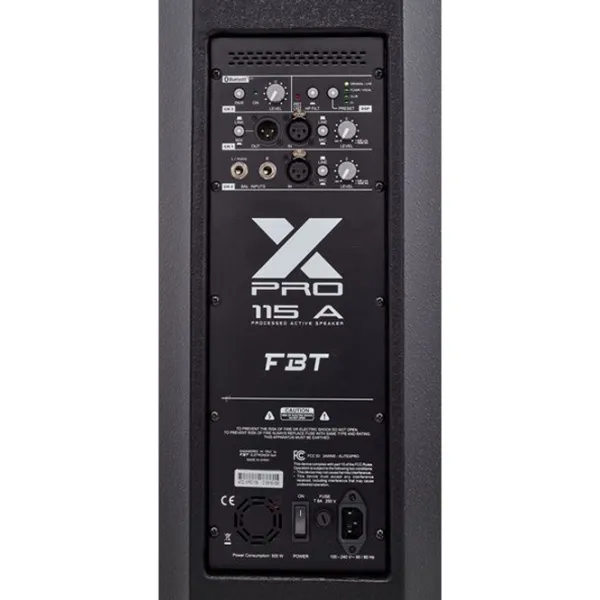 Boxă activă FBT X-PRO 115A Cu fir / 1200 W / 130 dB / photo 10