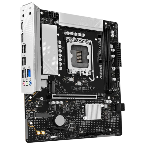 Материнская плата ASRock H810M-X GEN5 mATX / Intel H810 photo 2