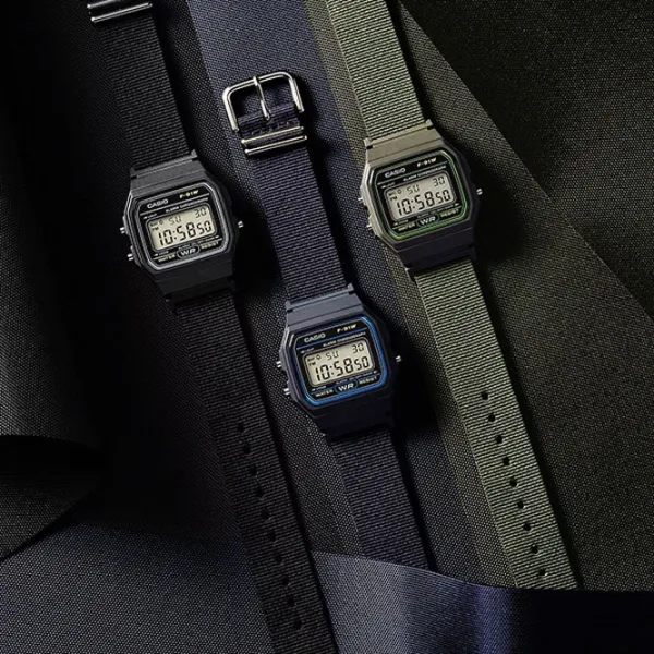 Ceas de mână unisex Casio F-91WF-1AEF Digital / 38 x 35 mm photo 2
