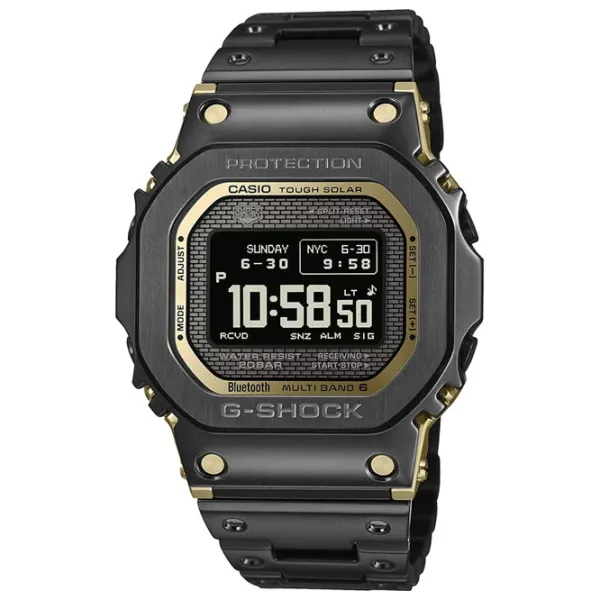 Ceas de mână pentru bărbați Casio GMW-BZ5000BD-1ER Cuarț cu o baterie solară / 49 x 44 mm photo 1