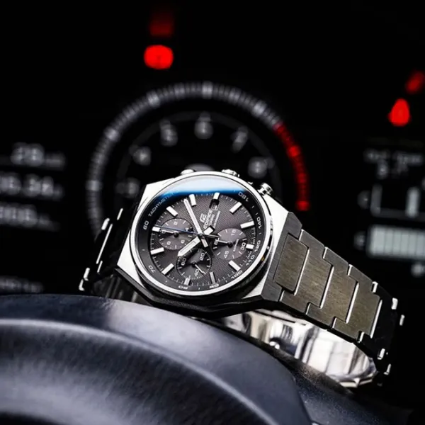 Ceas de mână pentru bărbați Casio EFS-S660D-1AEF Cuarț cu o baterie solară / 38 mm photo 4