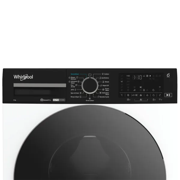 Mașină de spălat Whirlpool WPM 87W ADS EE 8 kg / 1400 rpm / White photo 5