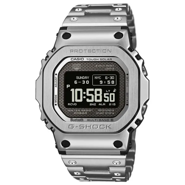 Ceas de mână pentru bărbați Casio GMW-BZ5000D-1ER Cuarț cu o baterie solară / 49 x 44 mm photo 1