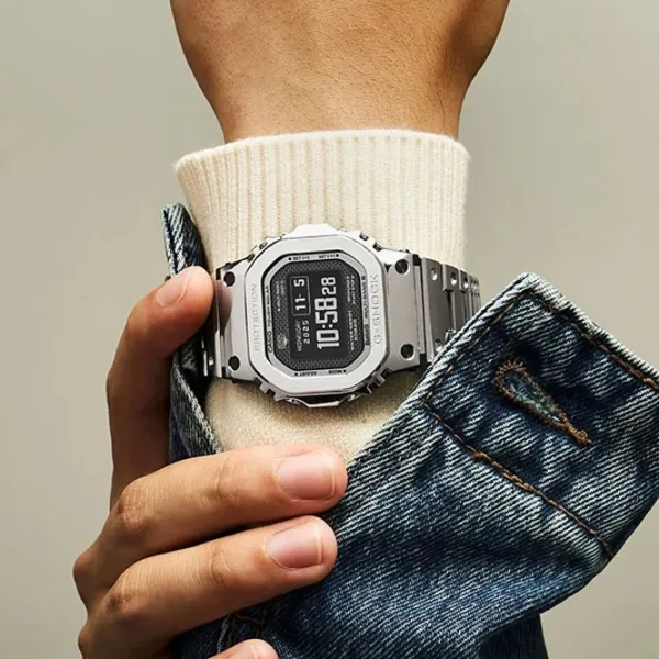 Ceas de mână pentru bărbați Casio GMW-BZ5000D-1ER Cuarț cu o baterie solară / 49 x 44 mm photo 3