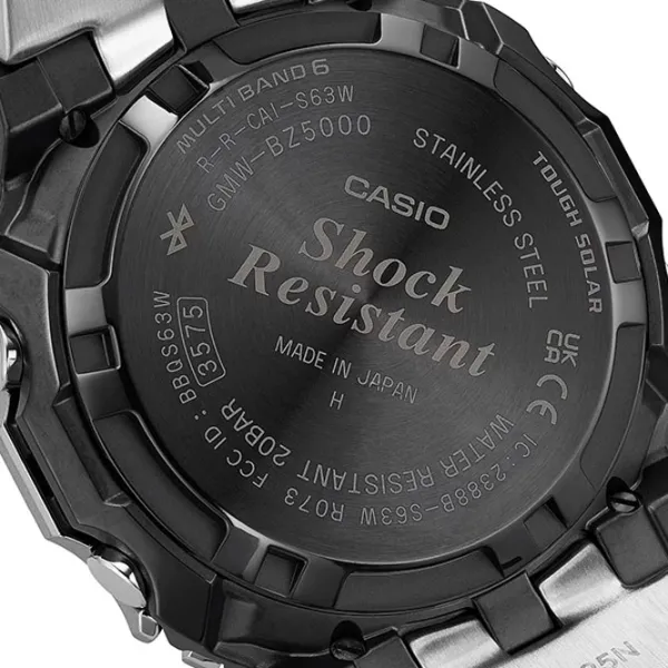 Ceas de mână pentru bărbați Casio GMW-BZ5000D-1ER Cuarț cu o baterie solară / 49 x 44 mm photo 6
