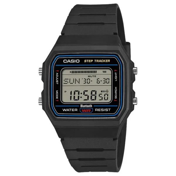 Ceas de mână pentru bărbați Casio F-B100W-1AEF Digital / 42 x 38 mm photo 1