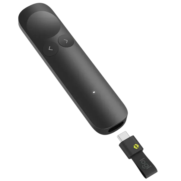 Dispozitiv pentru prezentări Logitech Spotlight 2 Pentru birou/ Graphite photo 5