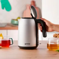 Электрочайник Gorenje K17OGR 1.7л / Скрытый / Серый photo 4