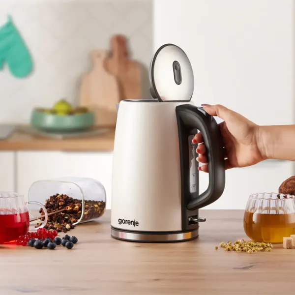 Электрочайник Gorenje K17OWR 1.7л / Скрытый / Белый photo 6