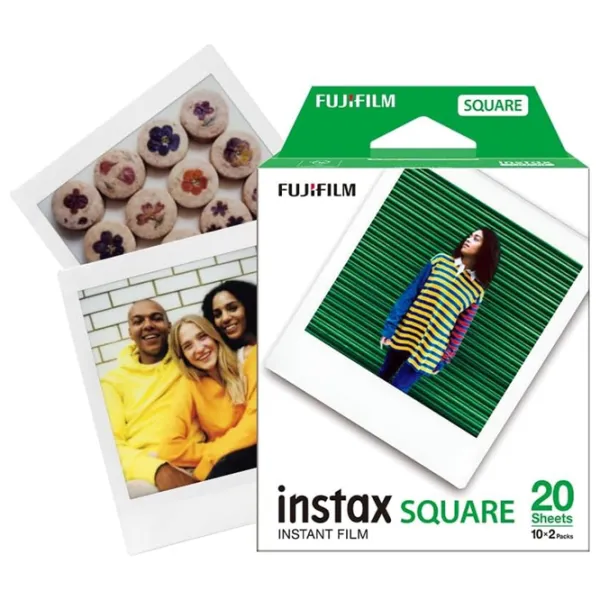 Hârtie foto pentru imprimante Instax SQUARE / / White photo 2