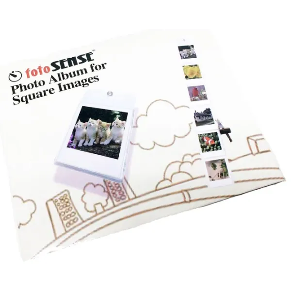 Hârtie foto pentru imprimante Instax SQUARE / / White photo 3