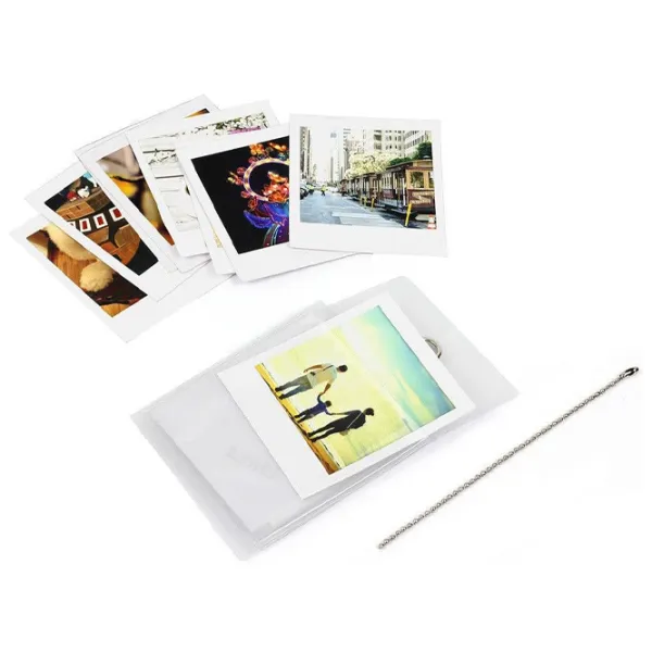 Hârtie foto pentru imprimante Instax SQUARE / / White photo 5