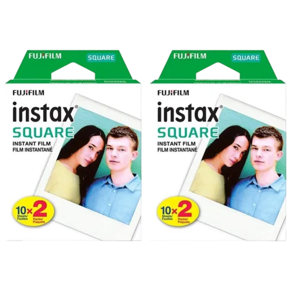 Hârtie foto pentru imprimante Instax SQUARE / / White photo 1