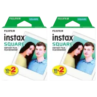 Hârtie foto pentru imprimante Instax SQUARE / / White