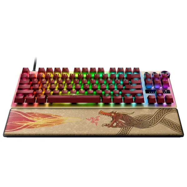 Клавиатура Razer Huntsman V3 Pro TKL CS2 Проводная / Бежевый photo 3