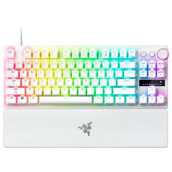 Клавиатура Razer Huntsman V3 Pro TKL Проводная / Белый photo 1