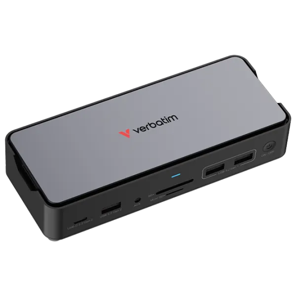 Adaptor Verbatim USB-C Pro USB Type-C / Gray photo 1