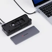 Adaptor Verbatim USB-C Pro USB Type-C / Gray photo 3
